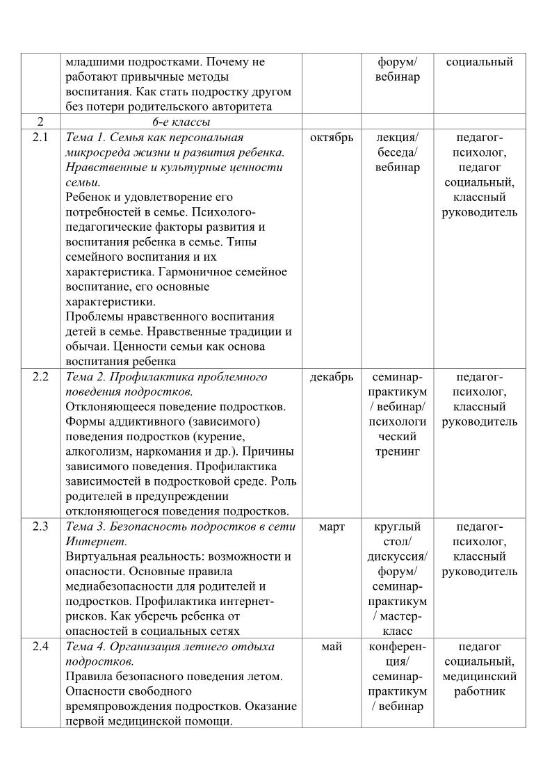 для сайта гимназическая программа родительский университет10