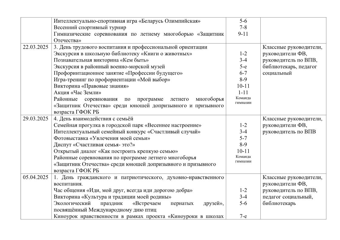план ивр в 6 школьный день 2 е полугодие 24 254