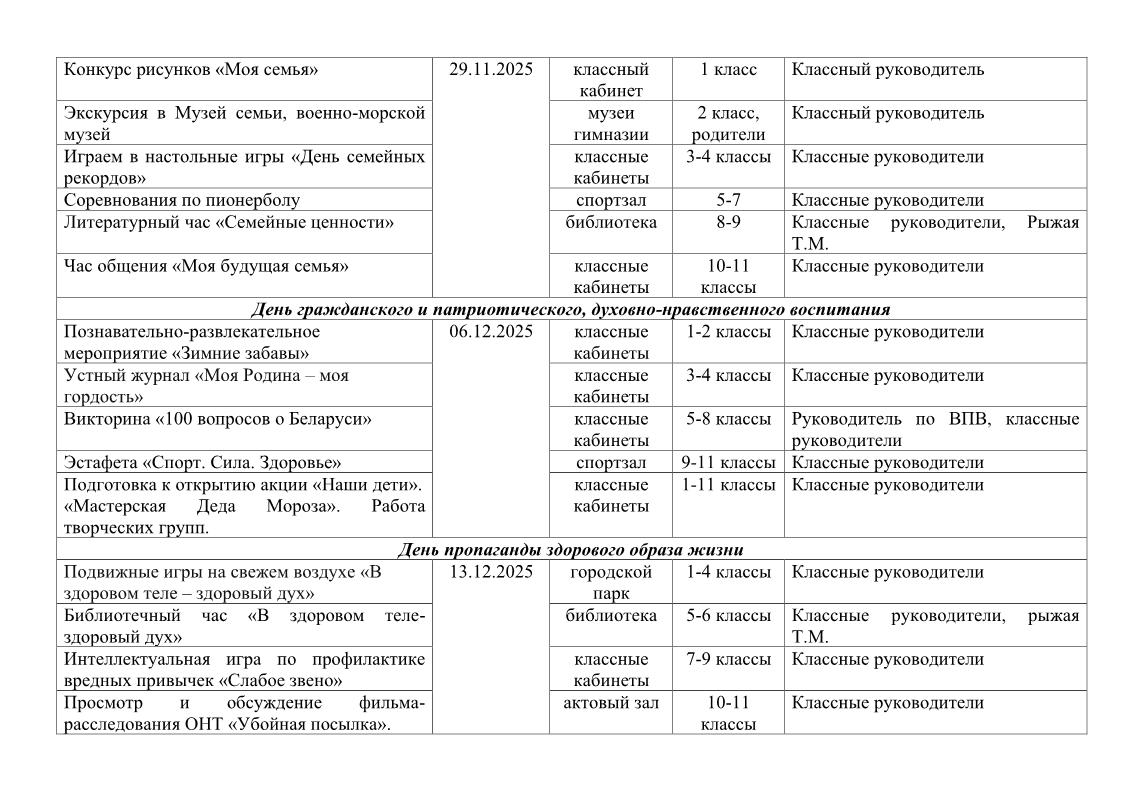 план ивр в 6 школьный день 1 е полугодие 25 26 сайт6